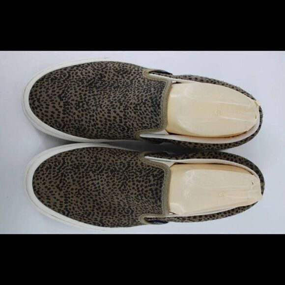 Vans Off The Wall M6 W7. 5 Animal Print Cheetah Slip On Sneaker. - Picture 5 of 12